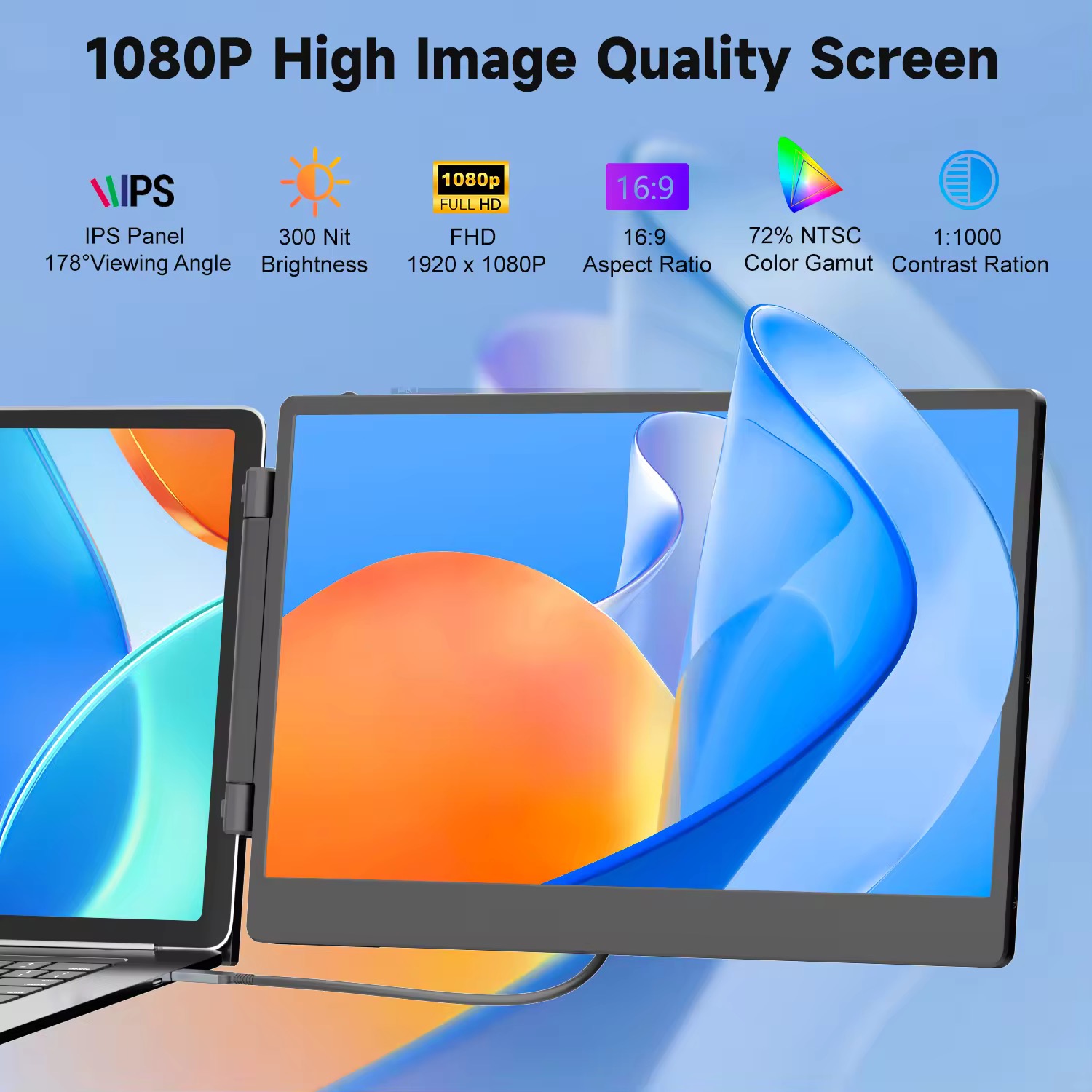 Triple d'écran d'ordinateur